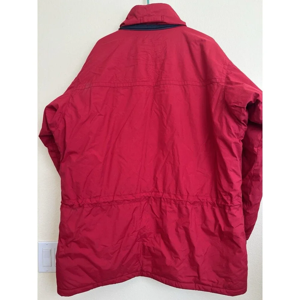 Vtg Patagonia Insulated DAS Puffer Jacket 90's Parka Red Blue‎ Mens L 84161 F3